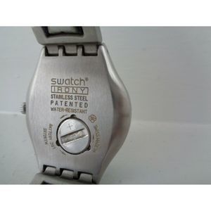 Swatch Accessories - Swatch Irony silver with yellow face Swatch Accessories - Swatch Irony silver with yellow face